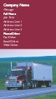 Keep on Trucking Full Colour Business Cards