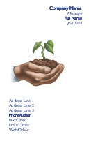 Nurture New Life Full Colour Business Cards
