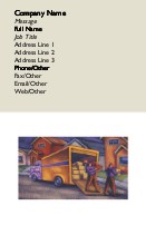 Mighty Movers Full Colour Business Cards