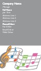 Colourful Music Full Colour Business Cards