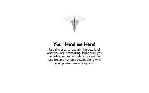 Sign of Health Full Colour Oversized Postcards