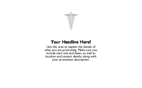 Mark of Medicine Full Colour Oversized Postcards