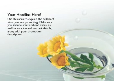 Striking Centrepiece Full Colour Standard Sized Postcards