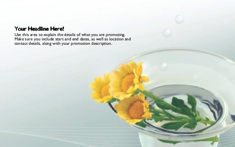 Striking Centrepiece Full Colour Oversized Postcards