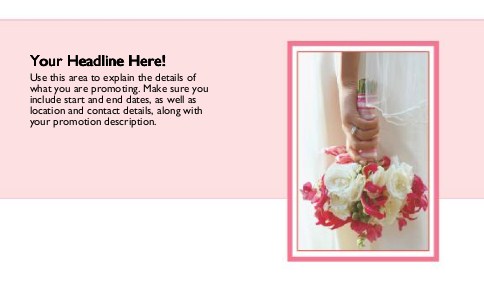 Bursting Bouquet Full Colour Oversized Postcards