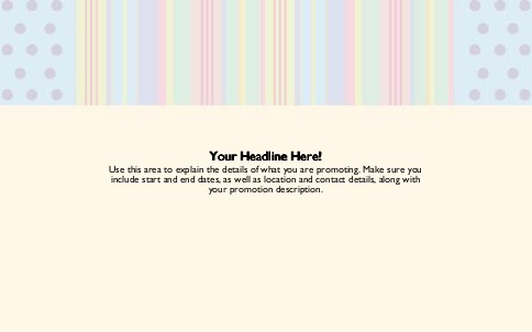 Pastel Wrapping Paper Full Colour Oversized Postcards