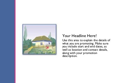 Spring Retreat Full Colour Standard Sized Postcards