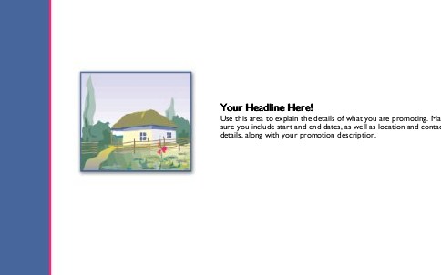 Spring Retreat Full Colour Oversized Postcards