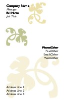 Neutral Designs Full Colour Business Cards
