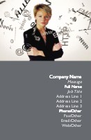 Facts and Figures Full Colour Business Cards