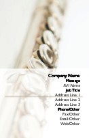 Soothing Melody Full Colour Business Cards