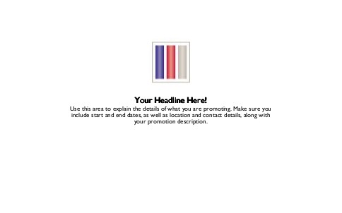 Bar Graph Full Colour Oversized Postcards