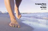 Feet on Beach