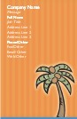 In the Tropics Full Colour Business Cards