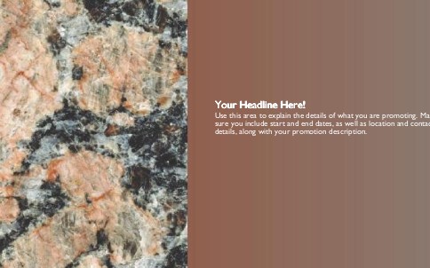 Stark Marble Full Colour Oversized Postcards