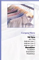 Shirts Full Colour Business Cards