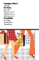 Fashionable Full Colour Business Cards