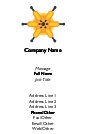 Stylised Star Recycled Business Cards
