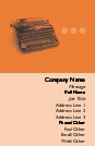 Literary Life Full Colour Business Cards