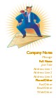 Incoming Message Full Colour Business Cards
