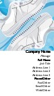 White Trainers Full Colour Business Cards