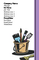 Canvas Ready Full Colour Business Cards