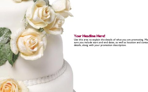 Fabulous Fondant Full Colour Oversized Postcards