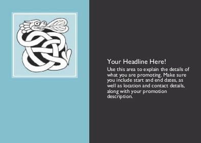 Coiled Creature Full Colour Standard Sized Postcards
