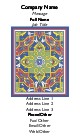 Tangier Tile Full Colour Business Cards