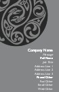 Celtic Black and Grey Full Colour Business Cards