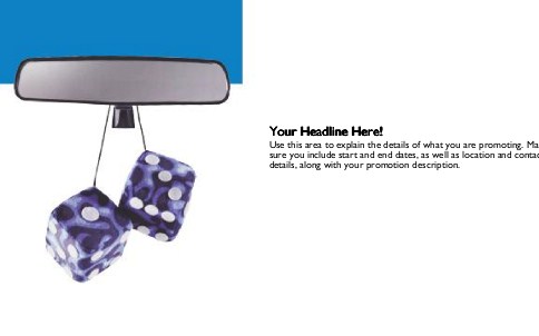 Rollin Dice Full Colour Oversized Postcards