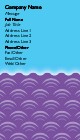 Rolling Sea Full Colour Business Cards