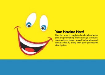 Goofy Grin Full Colour Standard Sized Postcards