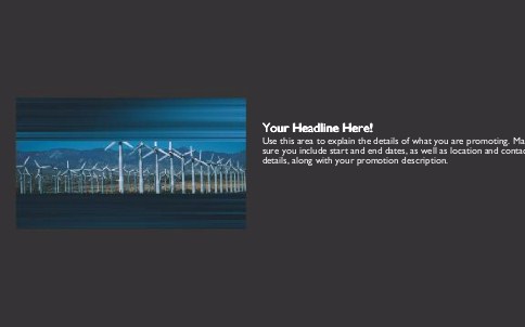 Power Windmills Full Colour Oversized Postcards