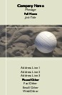 Closeup of Volley Ball Full Colour Business Cards