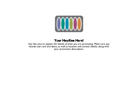 Ovals on Grey Full Colour Oversized Postcards