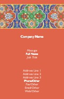 Eastern Inspired Full Colour Business Cards