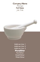 Mortar and Pestle