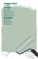Casting Colour Full Colour Business Cards