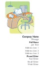Office Setting Full Colour Business Cards