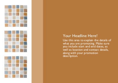 Ceramic Tile Blocks Full Colour Standard Sized Postcards