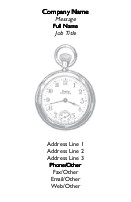 Pocket Watch