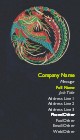 Colourful Bird Full Colour Business Cards