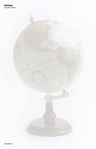 Globe on a Stand