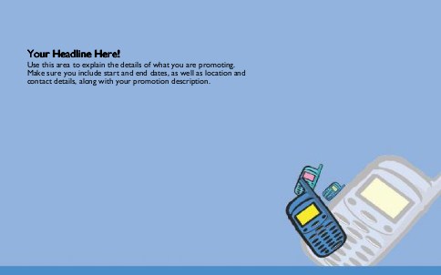 Tech Guru Full Colour Oversized Postcards
