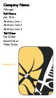 Chopping Locks Full Colour Business Cards