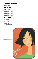 Blunt Cut Full Colour Business Cards