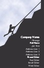 Rock Climber Full Colour Business Cards
