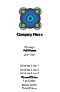 Cell Looking Recycled Business Cards