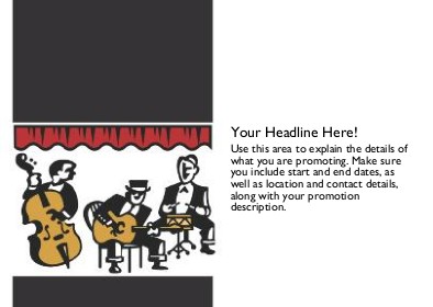 Blues Band Full Colour Standard Sized Postcards